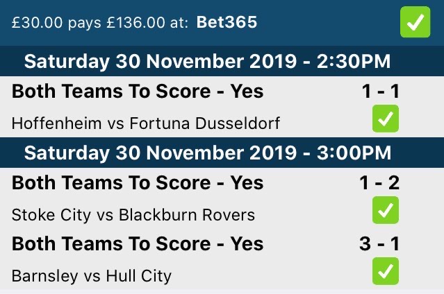 BTTS Tips, Both Teams To Score Tips